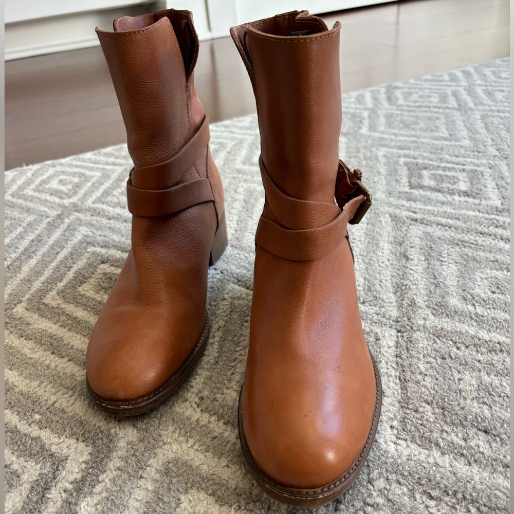 J.Crew women’s leather boots size 7.5 - Picture 5 of 7